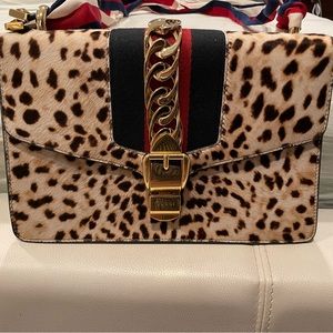 Gucci Pony Hair Sylvia Bag